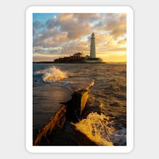 St Marys Lighthouse Sticker